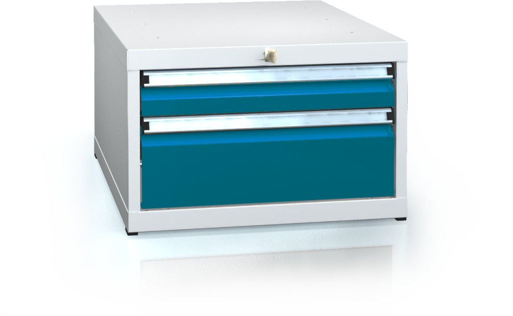 Hanging for workbenches 351 x 555 x 600 2x drawers